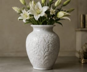 Marble Flower Vase