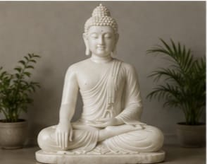 Marble Buddha Statue