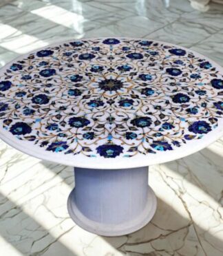 Marble Inlay Coffee Table Top