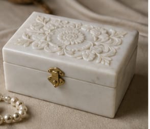 Marble Jewelry Box